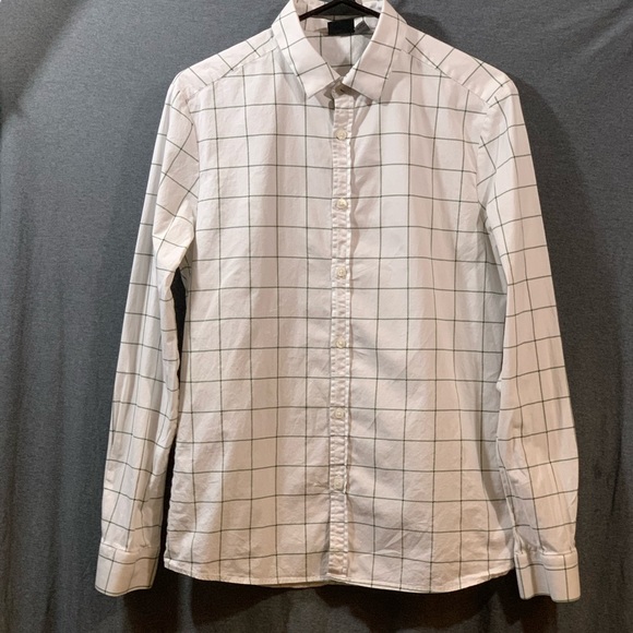 Checked pattern button up shirt - Picture 4 of 4